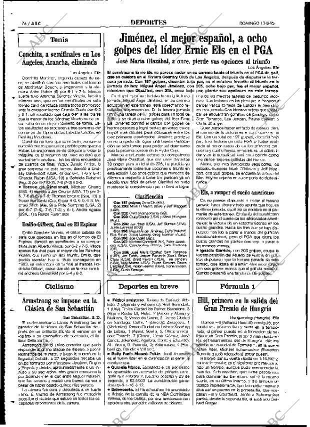 ABC MADRID 13-08-1995 página 76