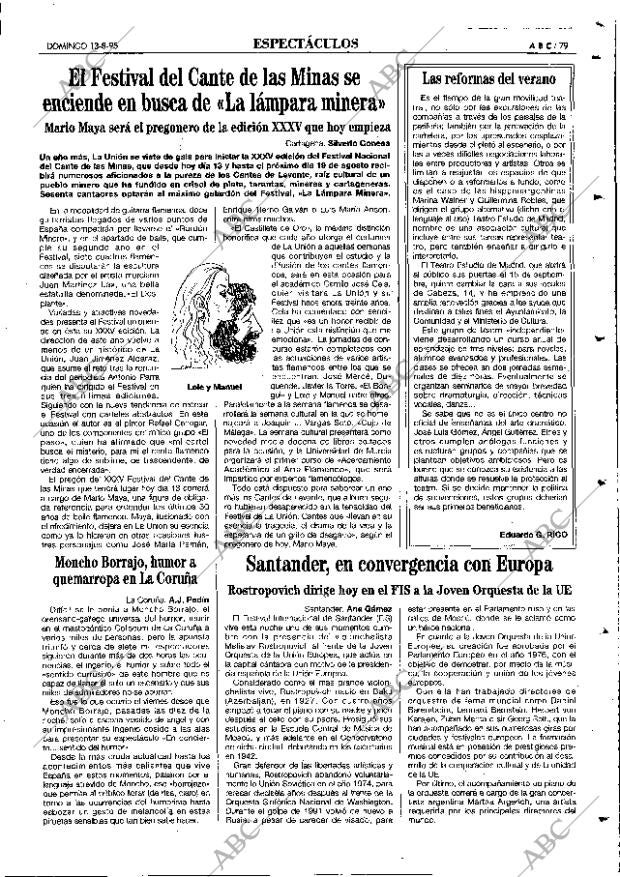 ABC MADRID 13-08-1995 página 79