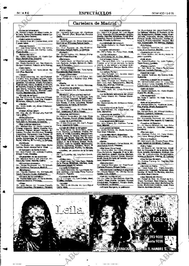 ABC MADRID 13-08-1995 página 84