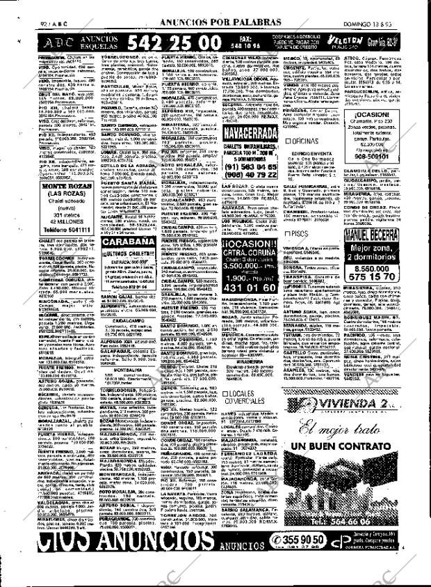 ABC MADRID 13-08-1995 página 92