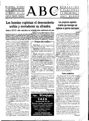 ABC MADRID 14-08-1995 página 11