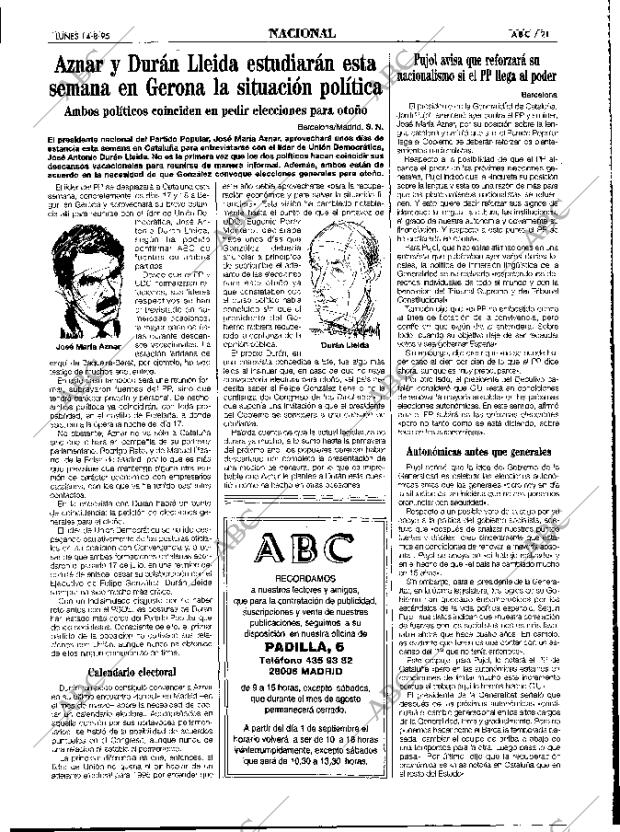 ABC MADRID 14-08-1995 página 21