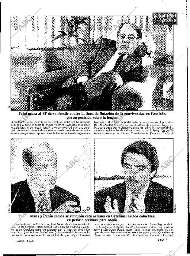 ABC MADRID 14-08-1995 página 5