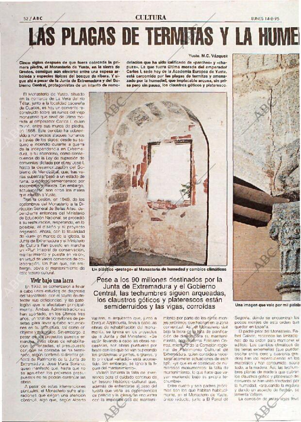 ABC MADRID 14-08-1995 página 52