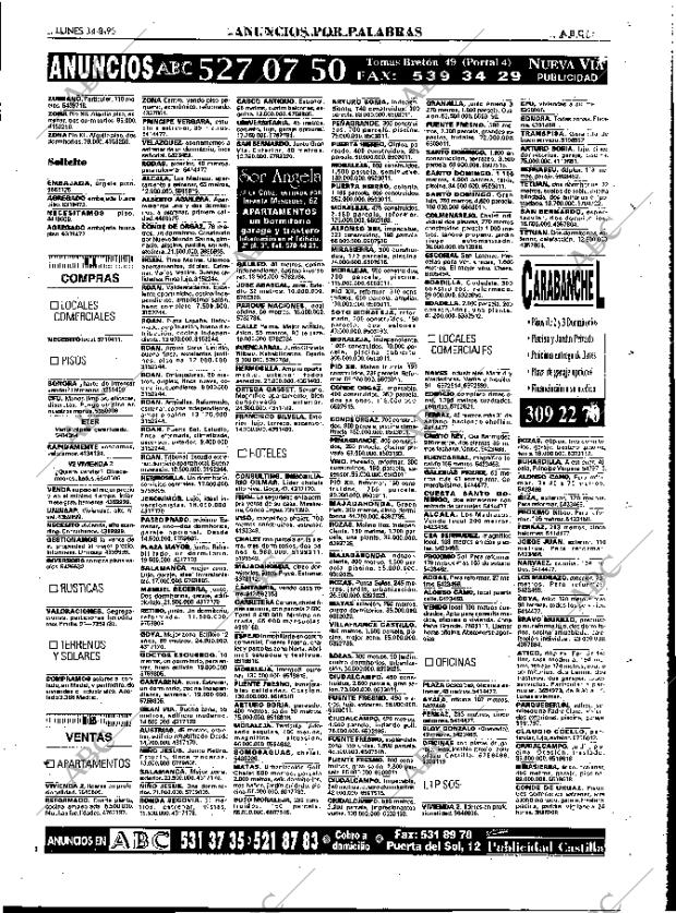 ABC MADRID 14-08-1995 página 85
