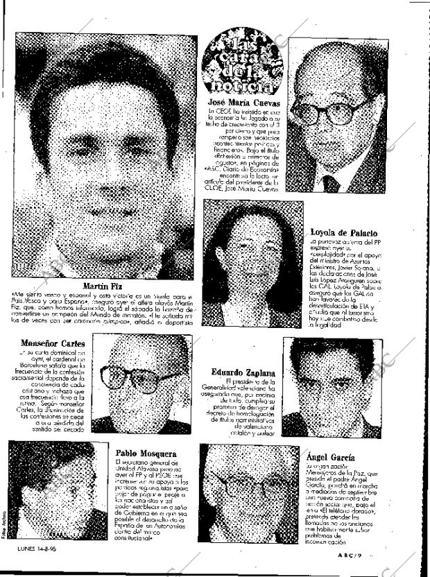 ABC MADRID 14-08-1995 página 9
