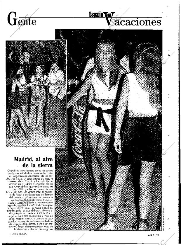 ABC MADRID 14-08-1995 página 93