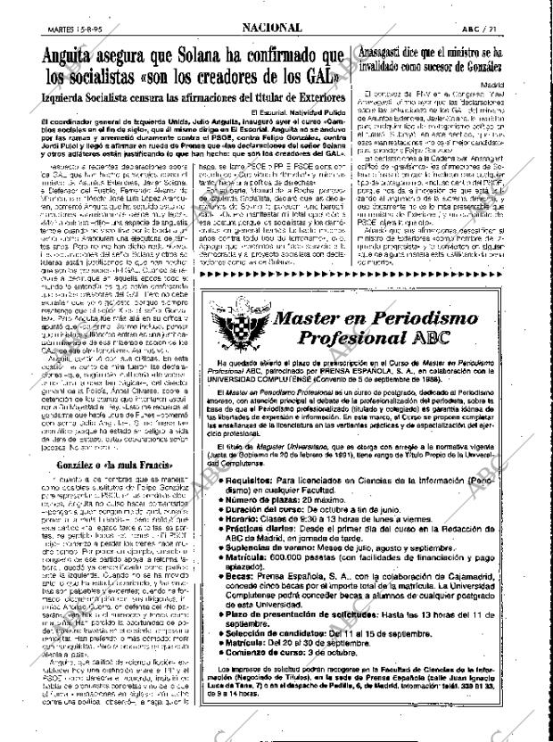 ABC MADRID 15-08-1995 página 21