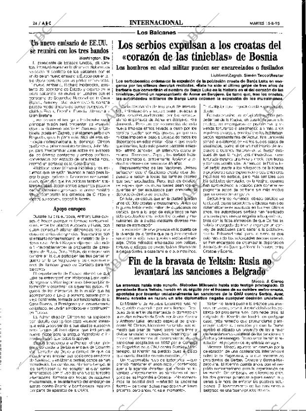 ABC MADRID 15-08-1995 página 24