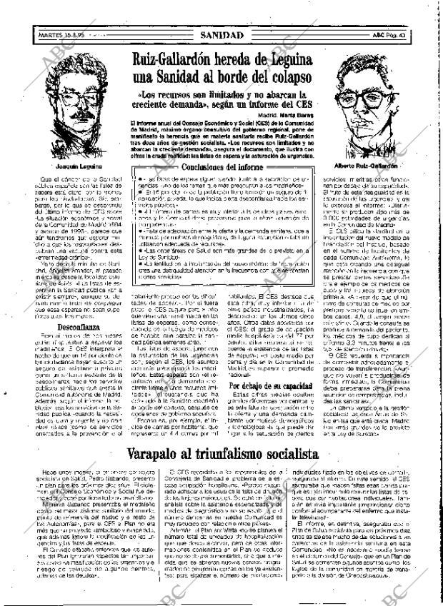 ABC MADRID 15-08-1995 página 43