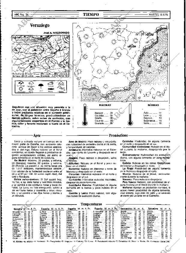 ABC MADRID 15-08-1995 página 54