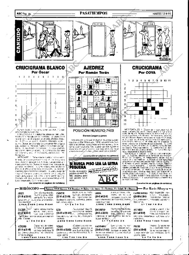 ABC MADRID 15-08-1995 página 84