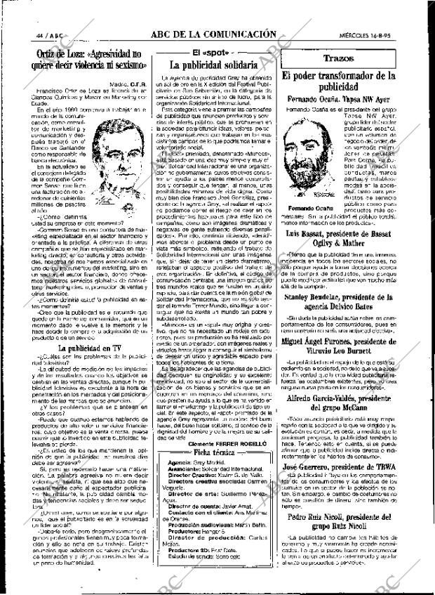 ABC MADRID 16-08-1995 página 44