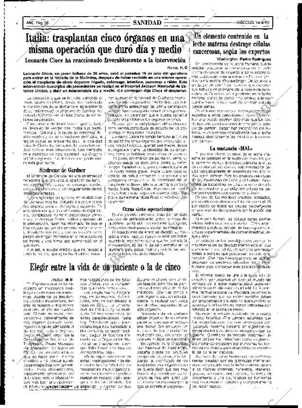 ABC MADRID 16-08-1995 página 58