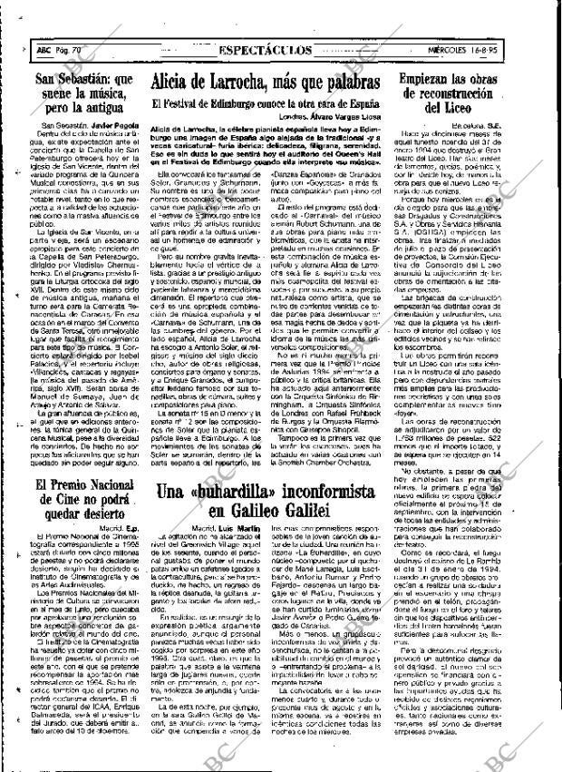 ABC MADRID 16-08-1995 página 70