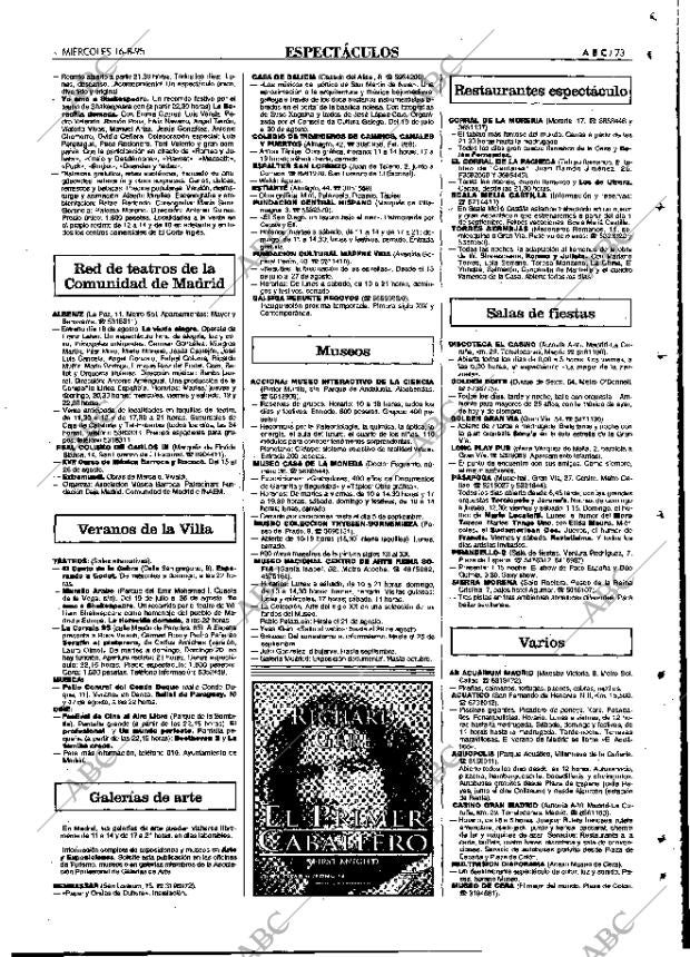 ABC MADRID 16-08-1995 página 73