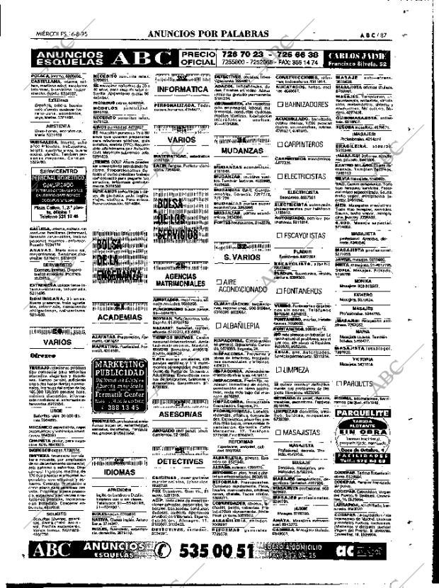 ABC MADRID 16-08-1995 página 87