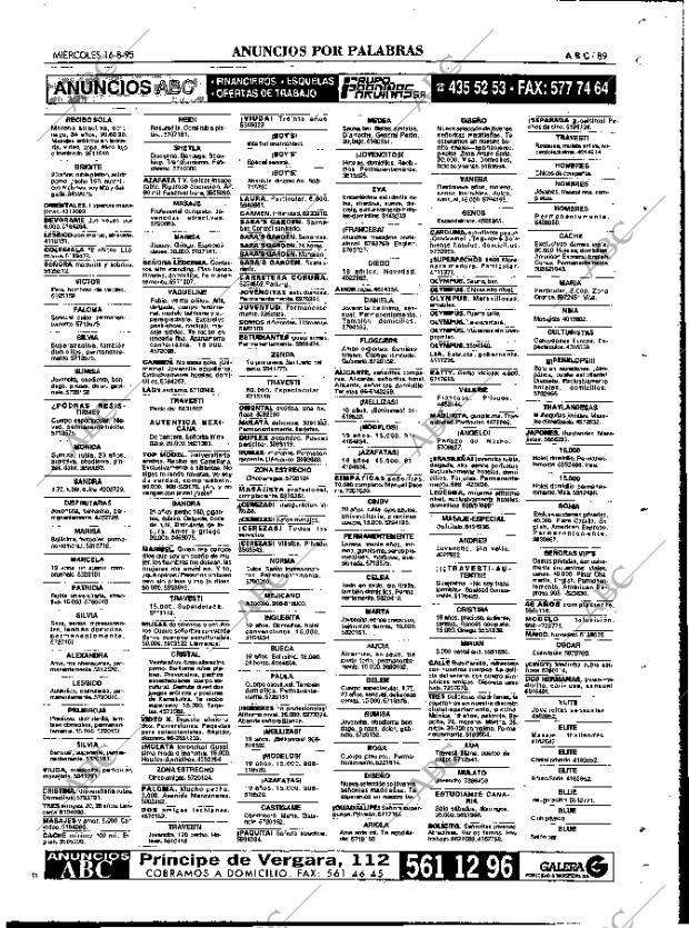 ABC MADRID 16-08-1995 página 89