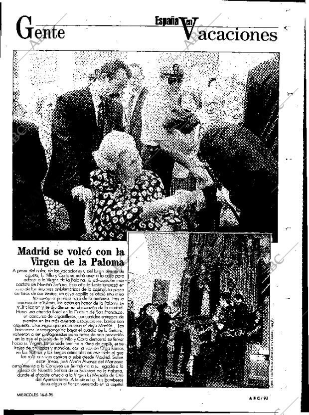 ABC MADRID 16-08-1995 página 93