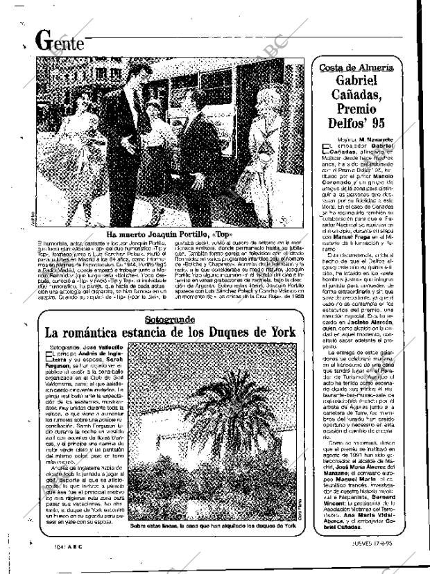 ABC MADRID 17-08-1995 página 104