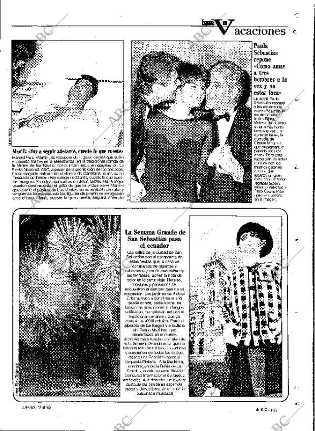 ABC MADRID 17-08-1995 página 105