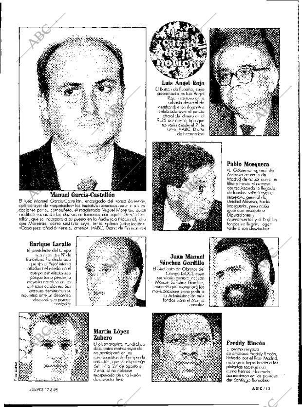 ABC MADRID 17-08-1995 página 13