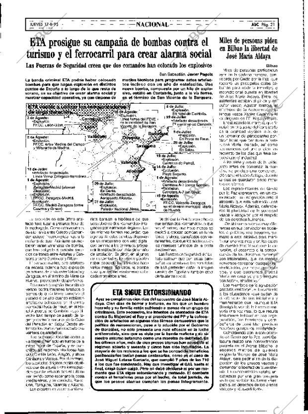 ABC MADRID 17-08-1995 página 21