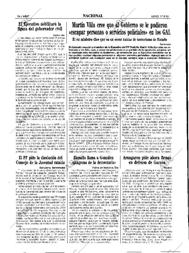 ABC MADRID 17-08-1995 página 24