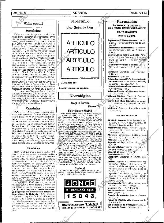ABC MADRID 17-08-1995 página 48