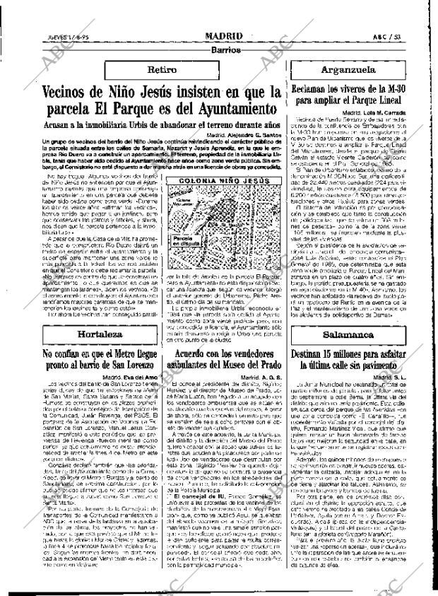 ABC MADRID 17-08-1995 página 53