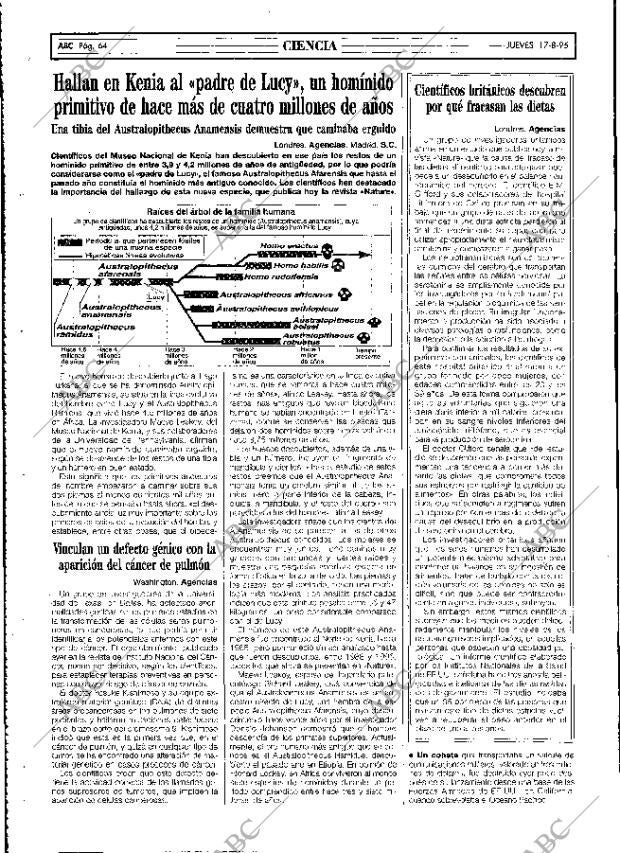 ABC MADRID 17-08-1995 página 64