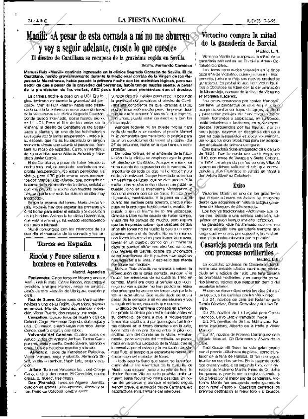 ABC MADRID 17-08-1995 página 74