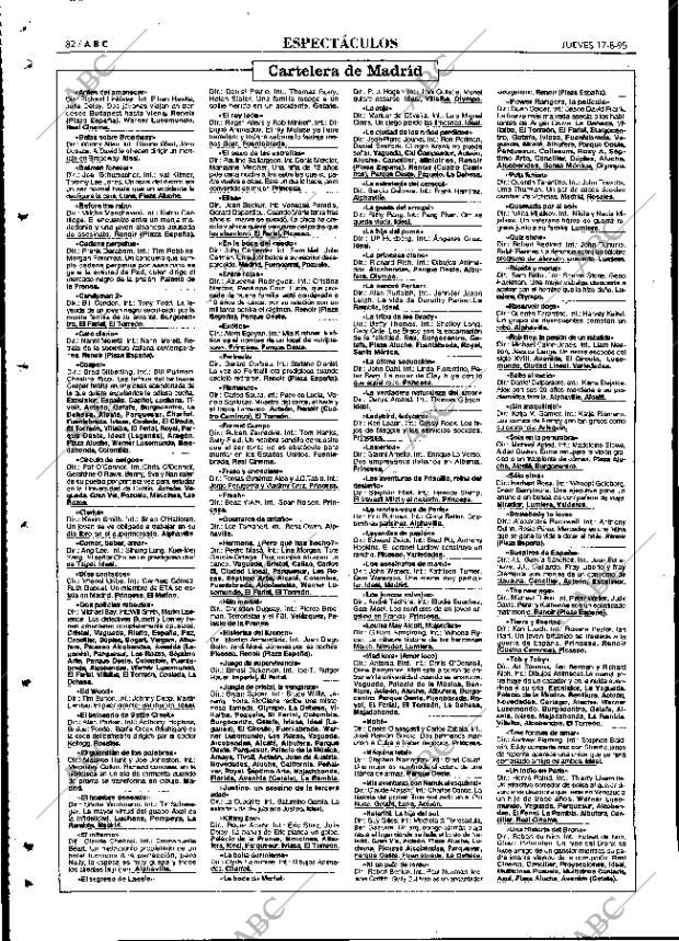 ABC MADRID 17-08-1995 página 82