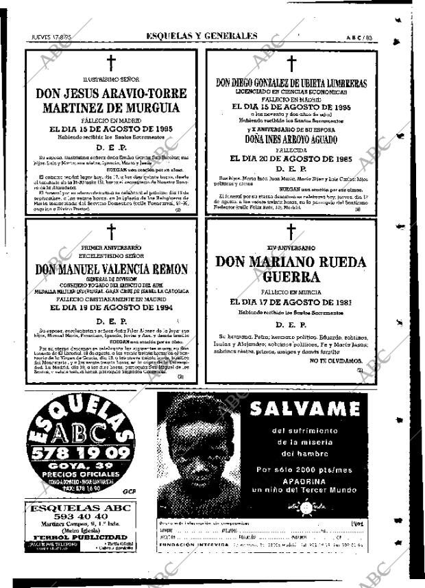 ABC MADRID 17-08-1995 página 83