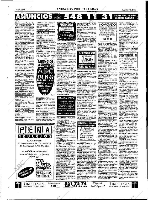 ABC MADRID 17-08-1995 página 92