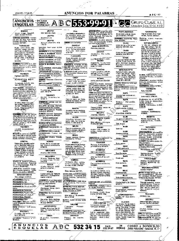 ABC MADRID 17-08-1995 página 97