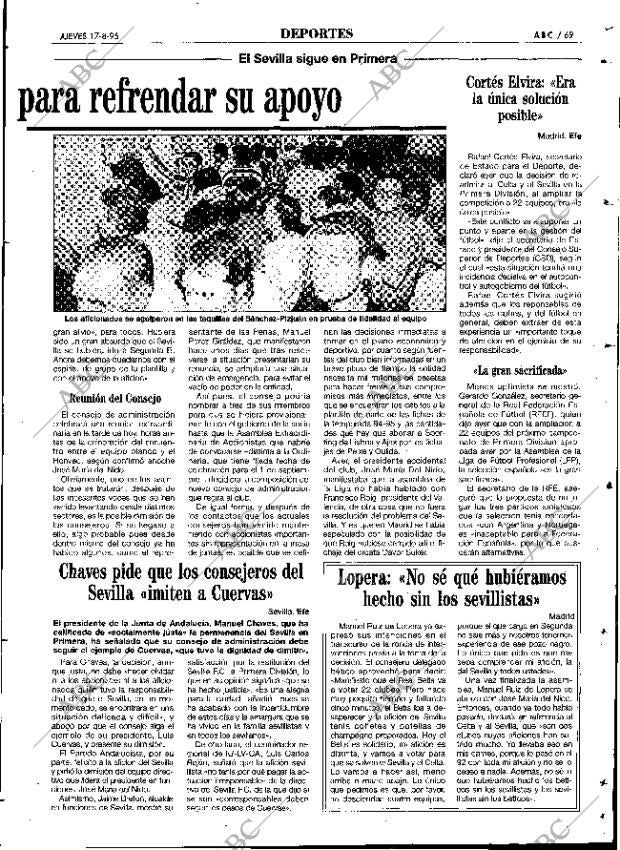 ABC SEVILLA 17-08-1995 página 69