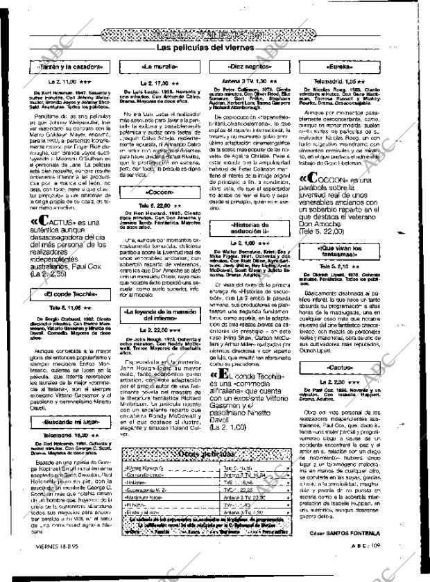 ABC MADRID 18-08-1995 página 109