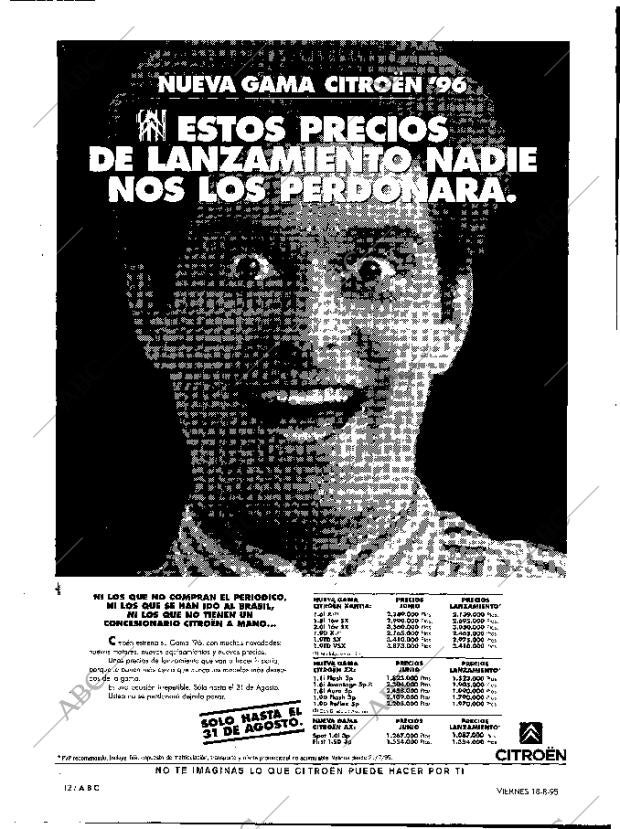 ABC MADRID 18-08-1995 página 12