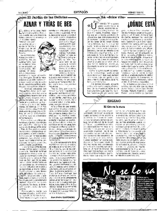ABC MADRID 18-08-1995 página 16