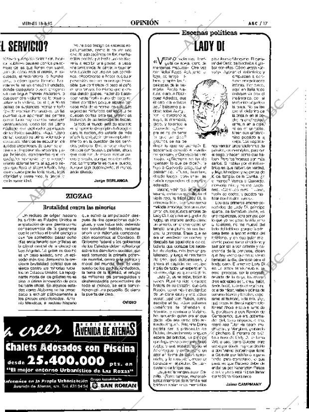 ABC MADRID 18-08-1995 página 17