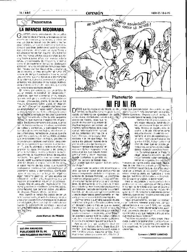 ABC MADRID 18-08-1995 página 18