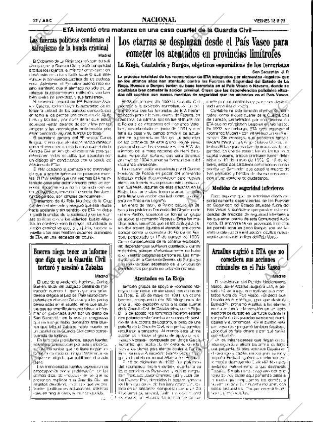 ABC MADRID 18-08-1995 página 22