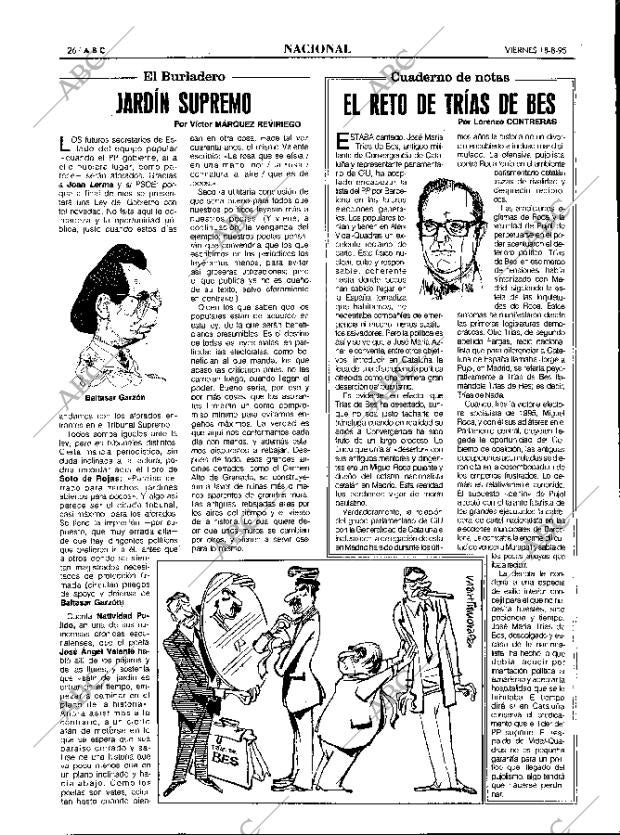 ABC MADRID 18-08-1995 página 26