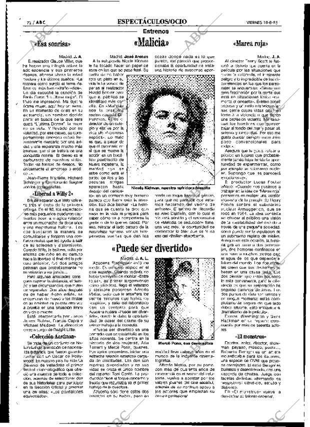 ABC MADRID 18-08-1995 página 72