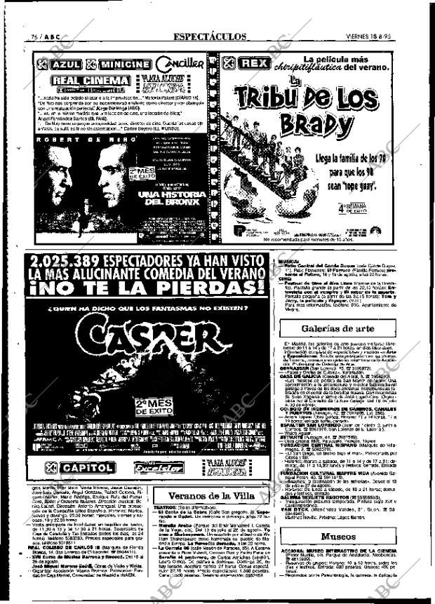ABC MADRID 18-08-1995 página 76