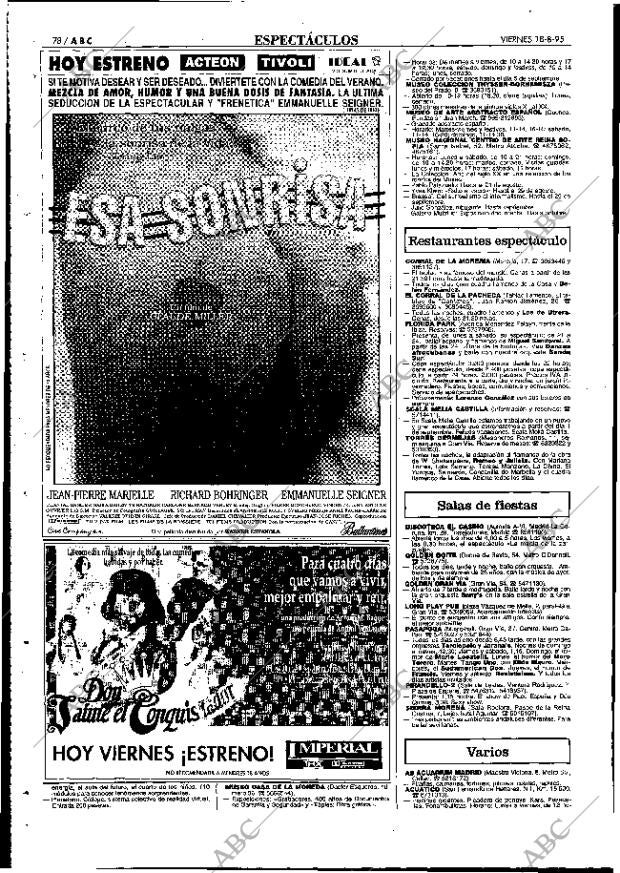 ABC MADRID 18-08-1995 página 78