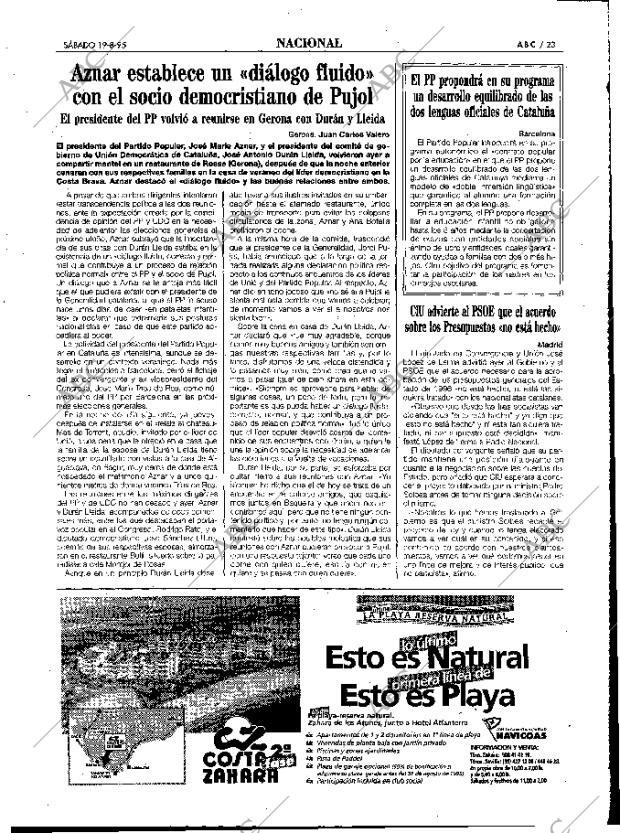 ABC MADRID 19-08-1995 página 23