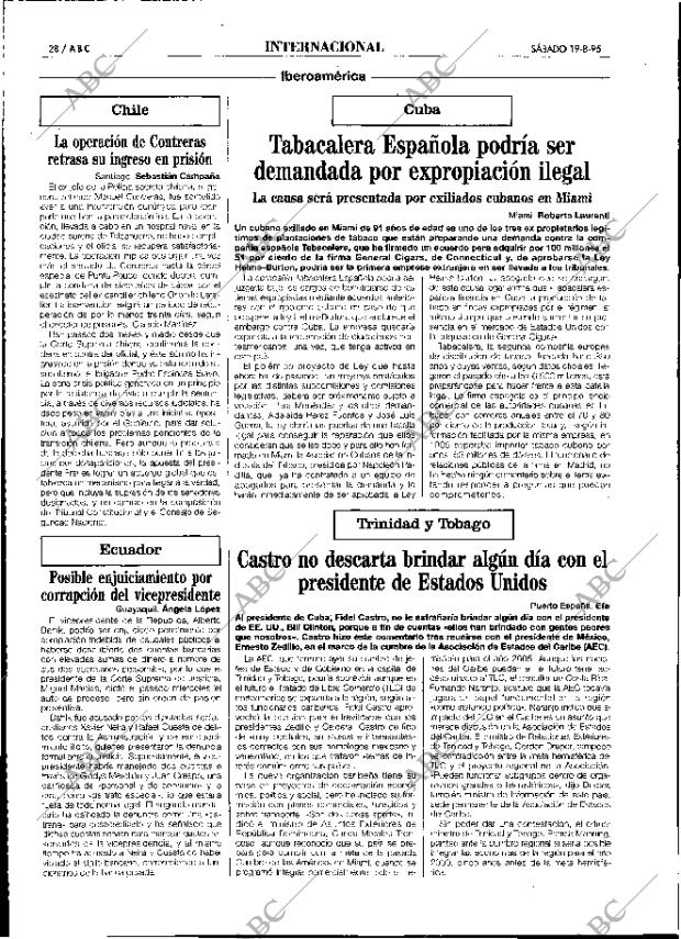 ABC MADRID 19-08-1995 página 28