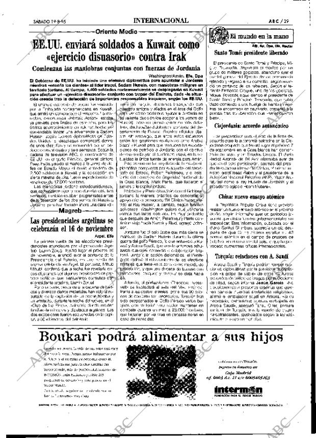 ABC MADRID 19-08-1995 página 29